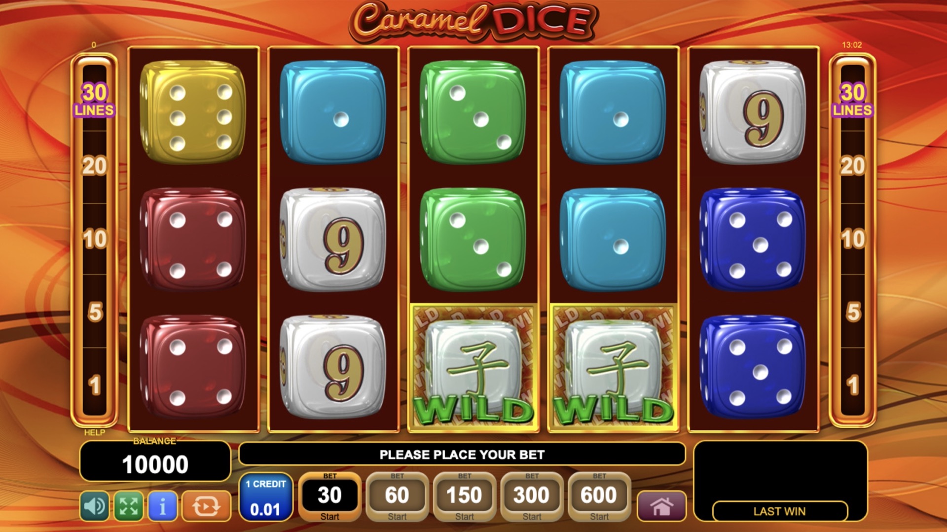 Caramel Dice